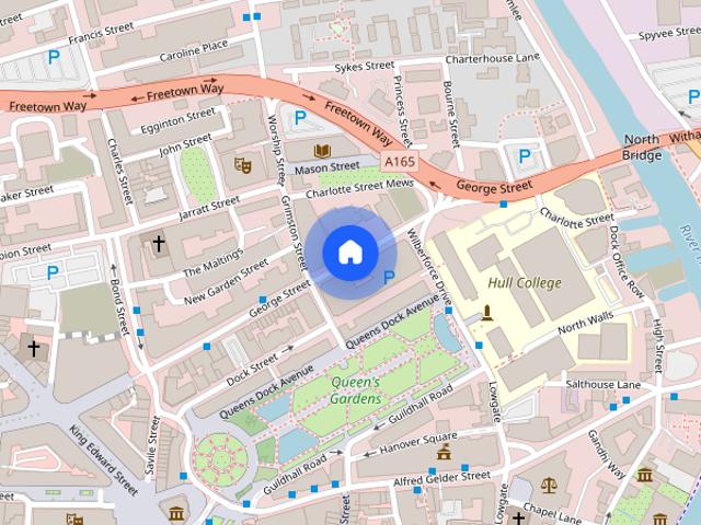 Apartment for rent in Old Town, Hull
