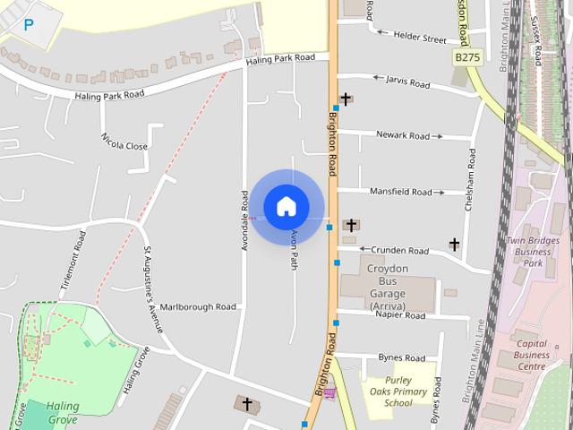 Apartment for rent in London Borough of Croydon, Waddon