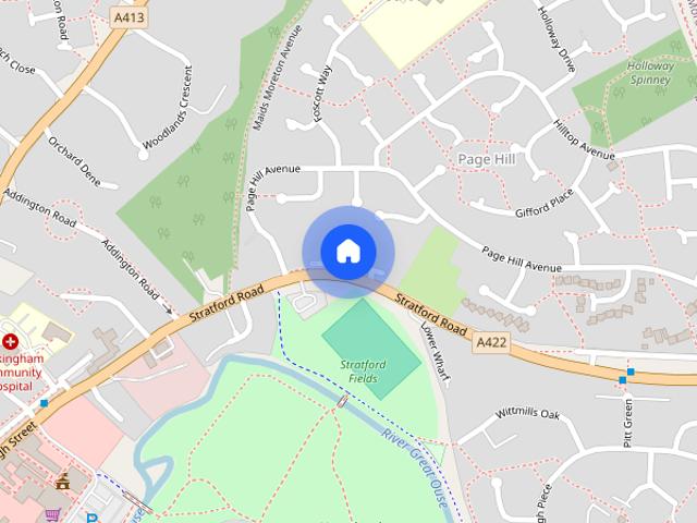Apartment for rent in Page Hill, Buckingham