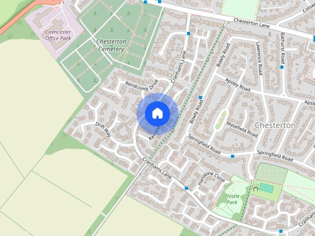 Apartment for rent in Chesterton, Fossebridge
