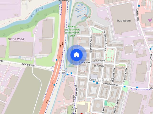 Apartment for rent in Kennet Island, Reading