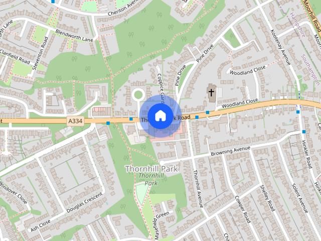 Apartment for rent in Thornhill Park, City Of Southampton