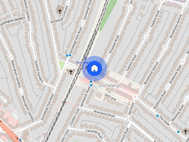 Apartment for rent in Stoneleigh, Ewell