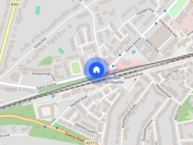 Apartment for rent in Ashley Park, Surrey