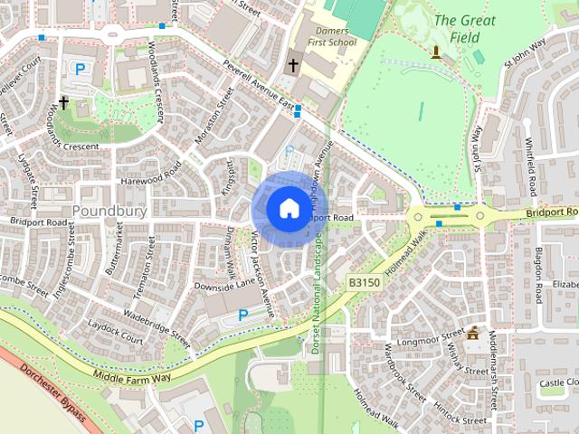 Apartment for rent in Poundbury, Fordington