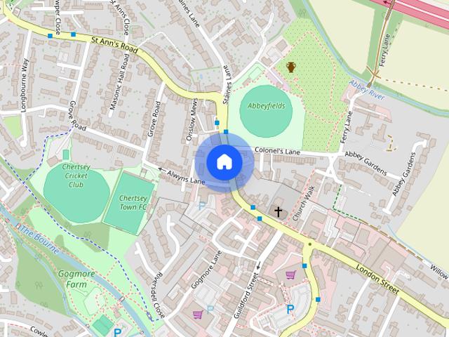 Apartment for rent in Chertsey, Runnymede