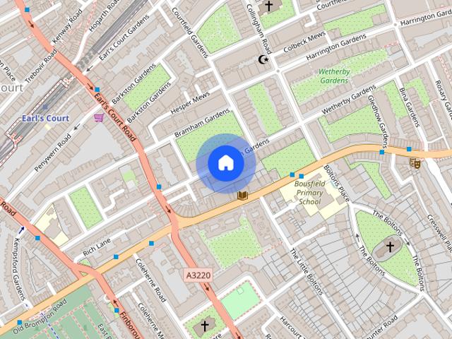 Apartment for rent in The Boltons, Greater London