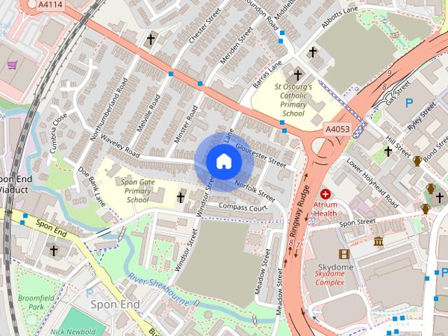 Apartment for rent in Spon End, West Midlands