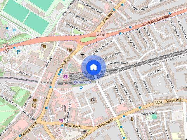 Apartment for rent in North Sheen, Greater London