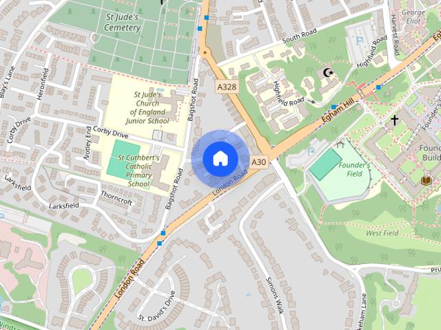 Apartment for rent in Englefield Green, Runnymede