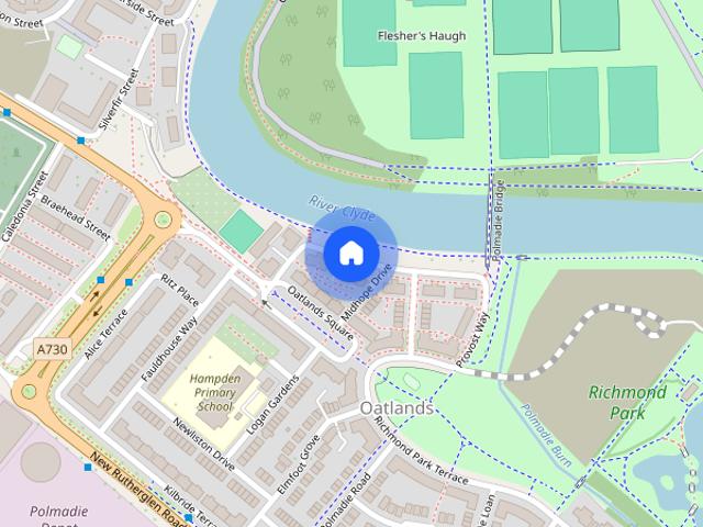 Apartment for rent in Hutchesontown, Glasgow