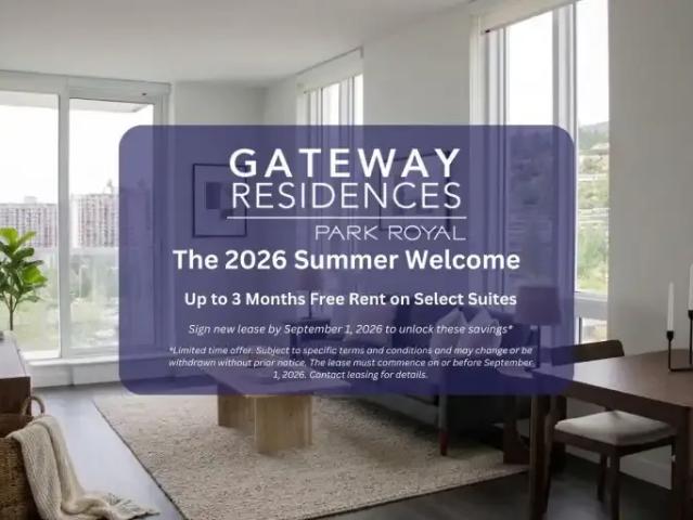 Apartment for rent in West Vancouver, British Columbia