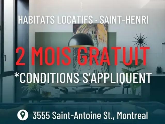 Apartment for rent in St. Leonard's, Quebec