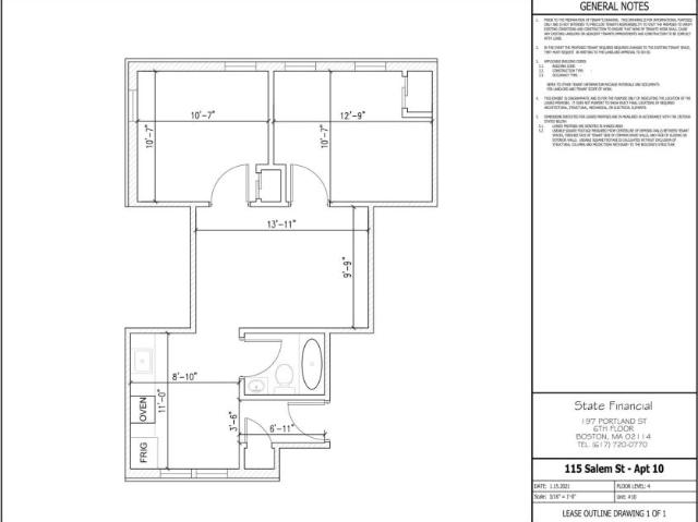 Apartment for rent in Boston, Massachusetts