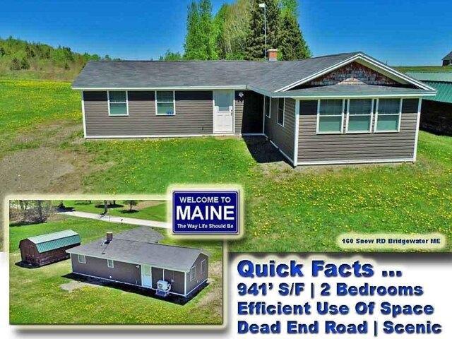 House for sale in Bridgewater, Maine