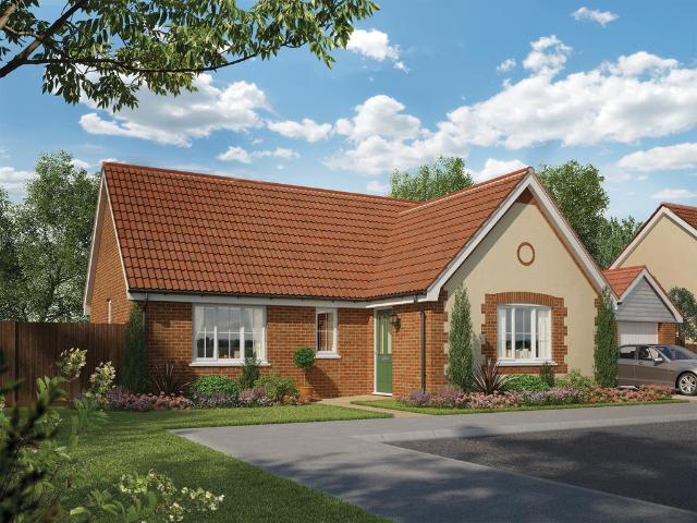 Bungalow for sale in Onehouse, Mid Suffolk