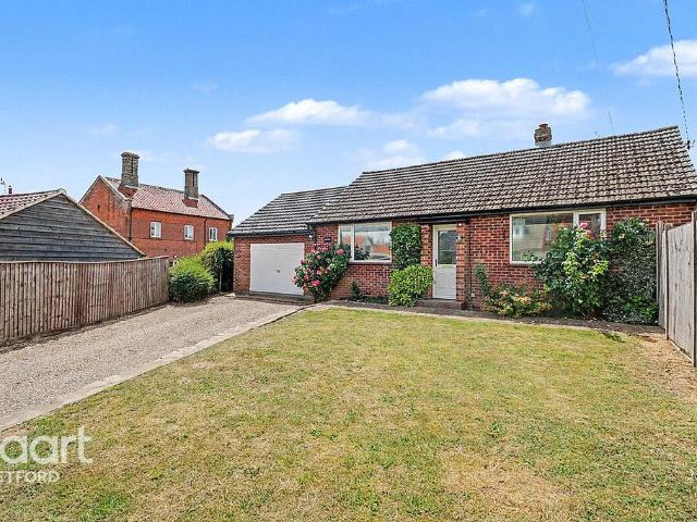 Bungalow for sale in New Buckenham, Breckland