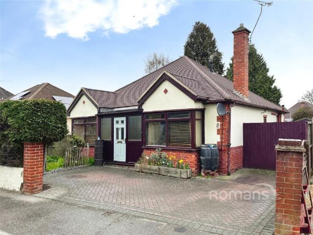Bungalow for sale in The Crescent, Farnborough