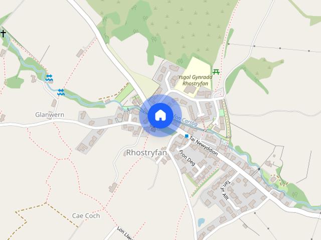 House for rent in Llanwnda, Rhostryfan