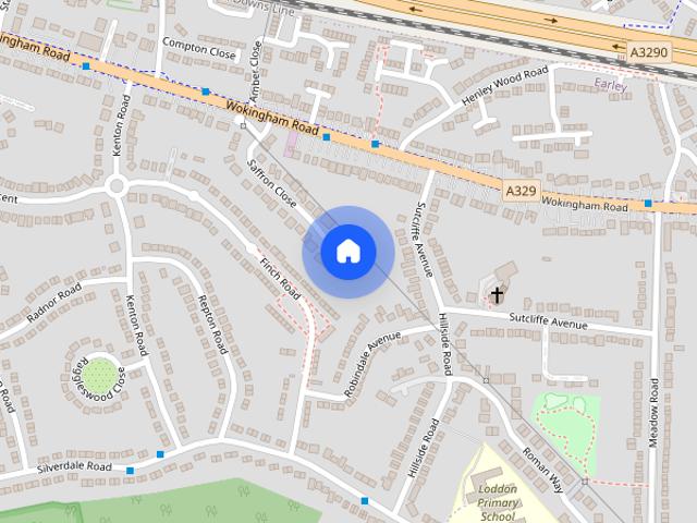 House for rent in Earley