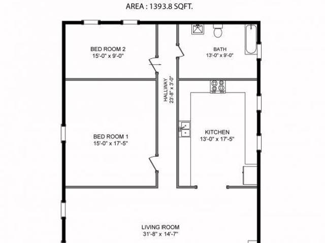 Apartment for rent in Cambridge, Middlesex County