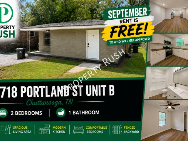 Apartment for rent in Bushtown, Chattanooga