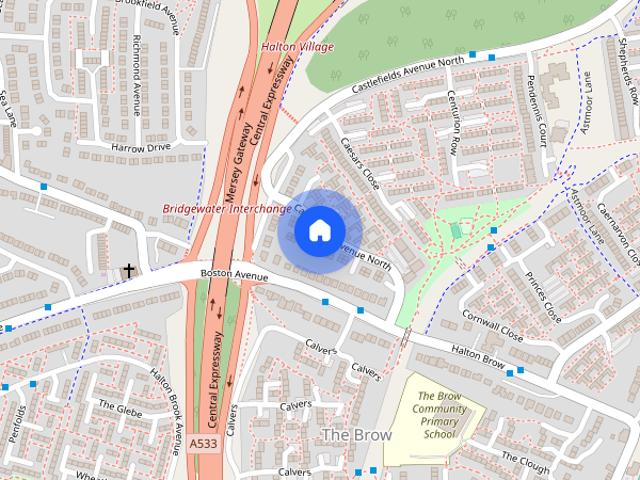 House for rent in The Brow, Halton