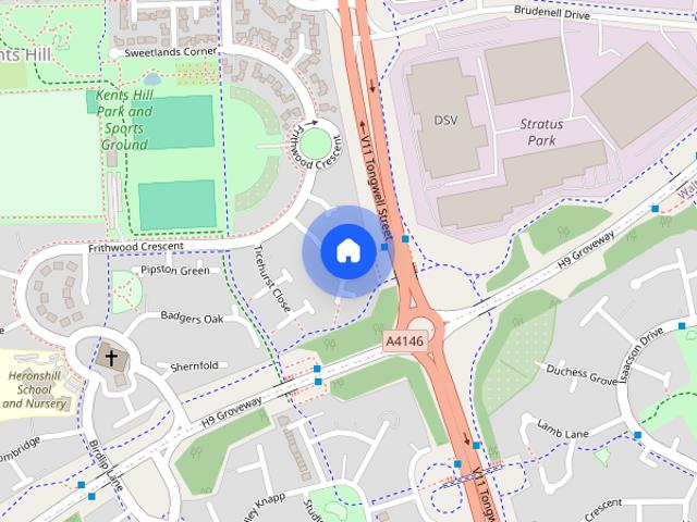 House for rent in Monkston Park, Milton Keynes