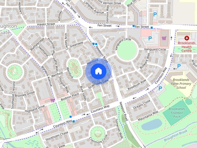 Apartment for rent in Broughton Gate, Monkston Park
