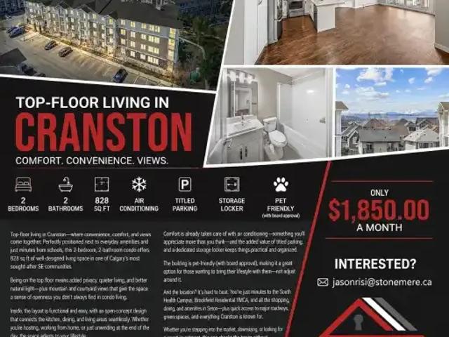 Condo for rent in Northwest, Alberta