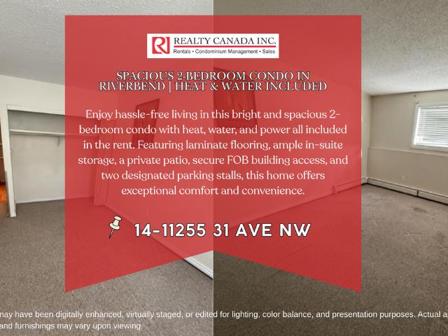 Condo for rent in Wedgewood, Alberta