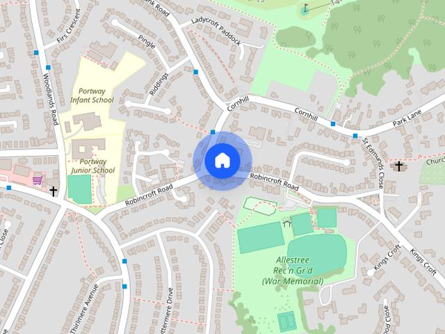 House for rent in Allestree, East Midlands