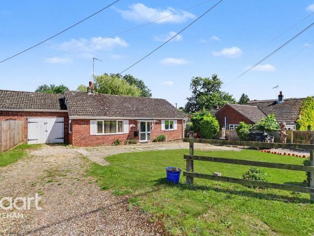 Bungalow for sale in East Tuddenham, Norfolk