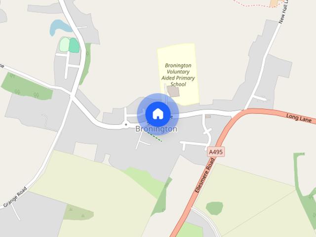 House for rent in Bronington, Wales