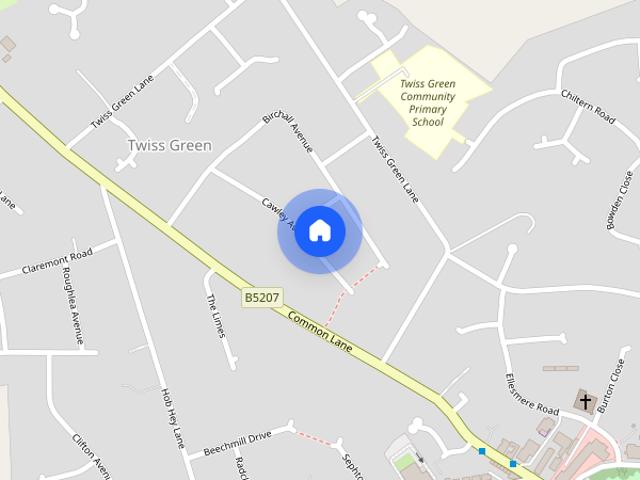 House for rent in Twiss Green, Culcheth
