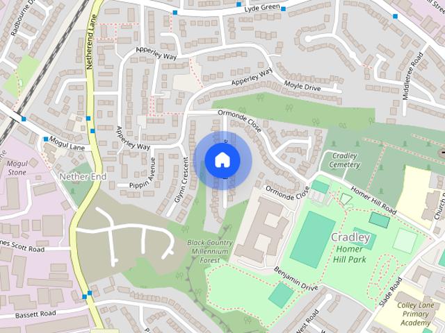 House for rent in Cradley, West Midlands