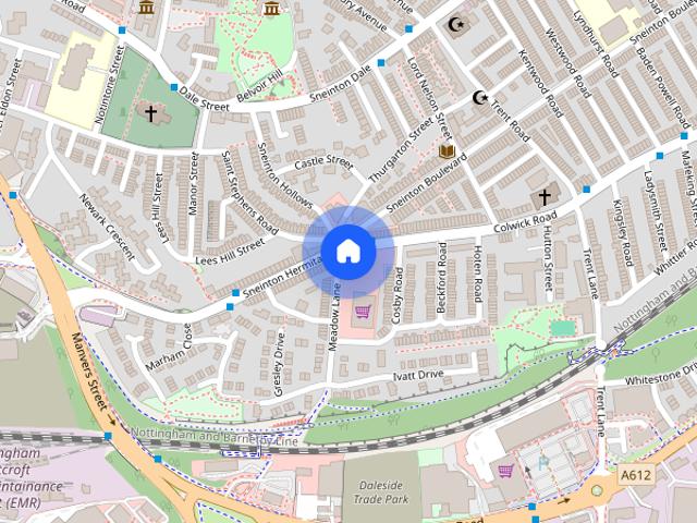 House for rent in Sneinton, City of Nottingham