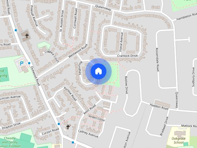 House for rent in Heald Green, Stockport