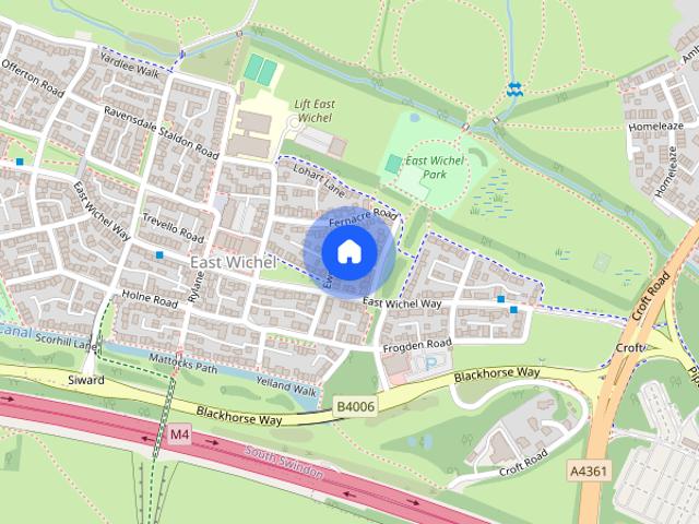 House for rent in East Wichel, Swindon
