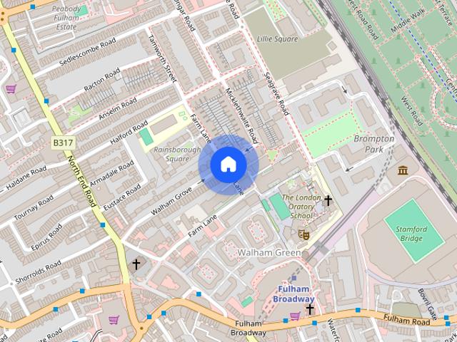 House for rent in Fulham, Walham Green