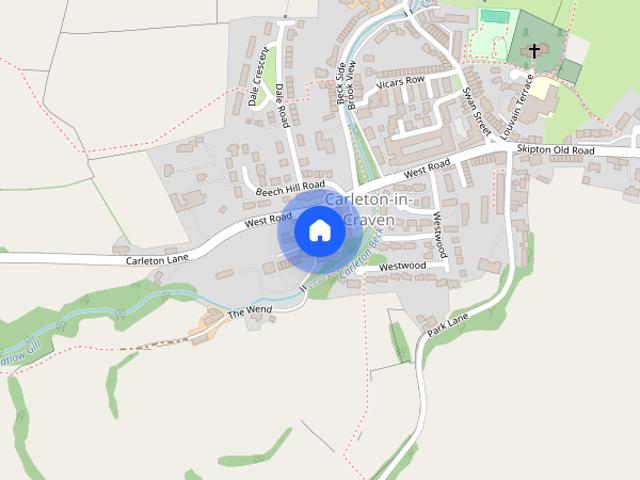 House for rent in Carleton, North Yorkshire