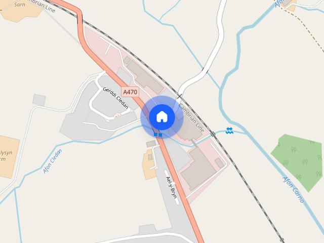 House for rent in Carno, Wales