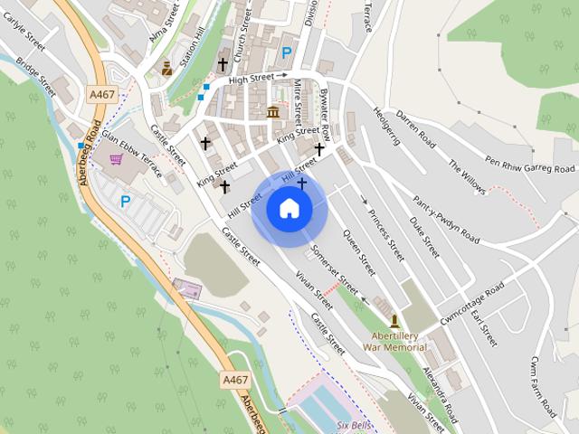 House for rent in Abertillery, Wales