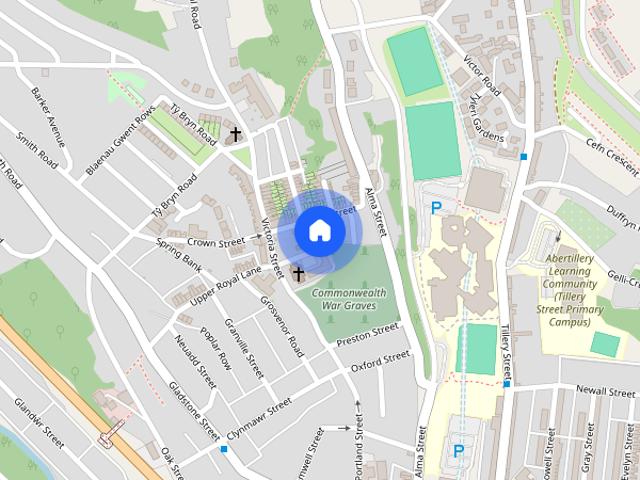 House for rent in Abertillery, Wales