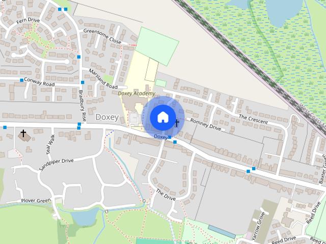 Townhouse for rent in Doxey, Baswich