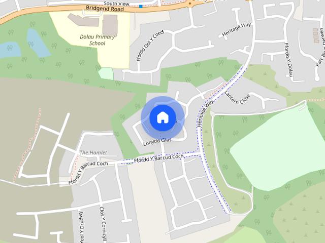 House for rent in Bryncae, Wales