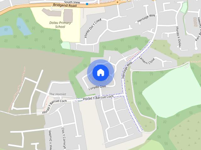 House for rent in Bryncae, Wales