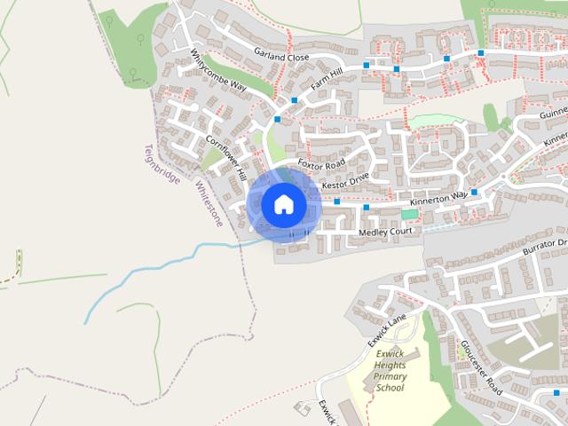 House for rent in Foxhayes, Watergate