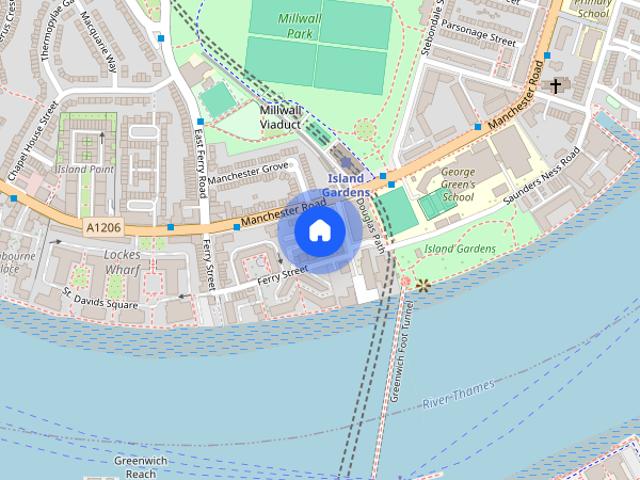 Apartment for rent in Isle Of Dogs, Isle Of Man