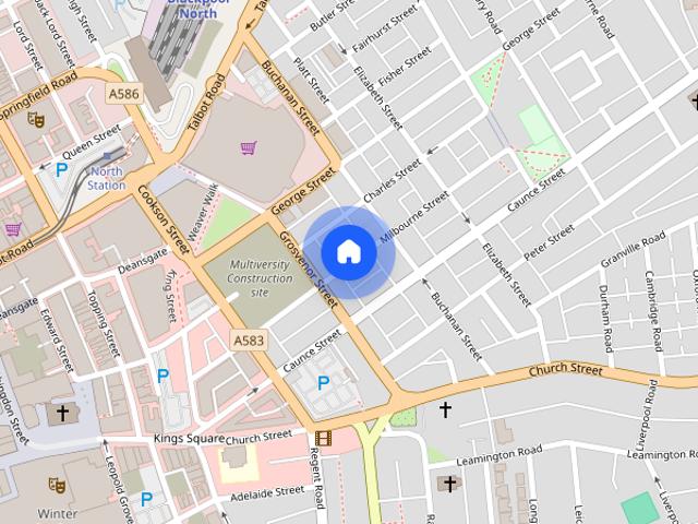 Apartment for rent in Claremont, Blackpool